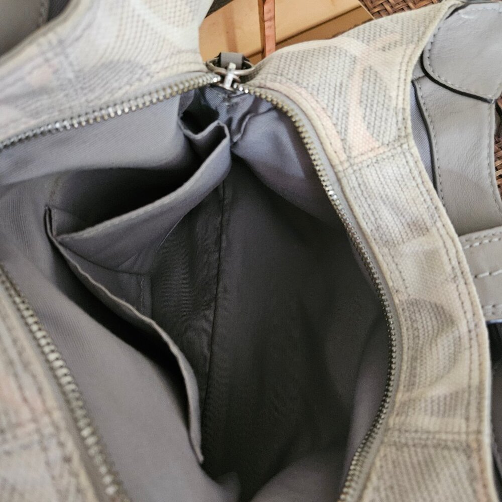 Coach F19193 Soho Optic Lynn Multicolor Faded Canvas Shoulder Bag Hobo - Picture 8 of 12